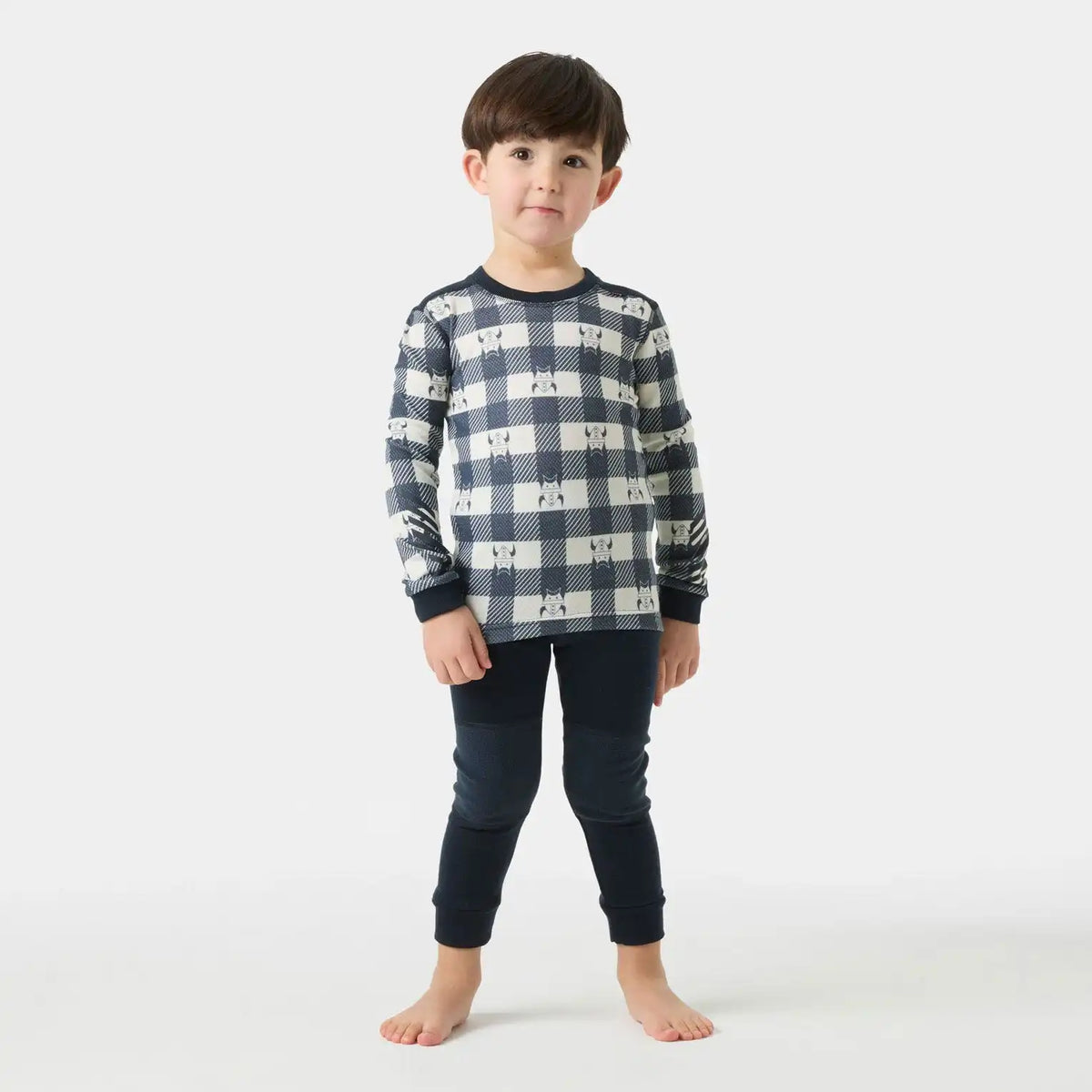 Kids' Graphic LIFA® Merino Wool Base Layer Set