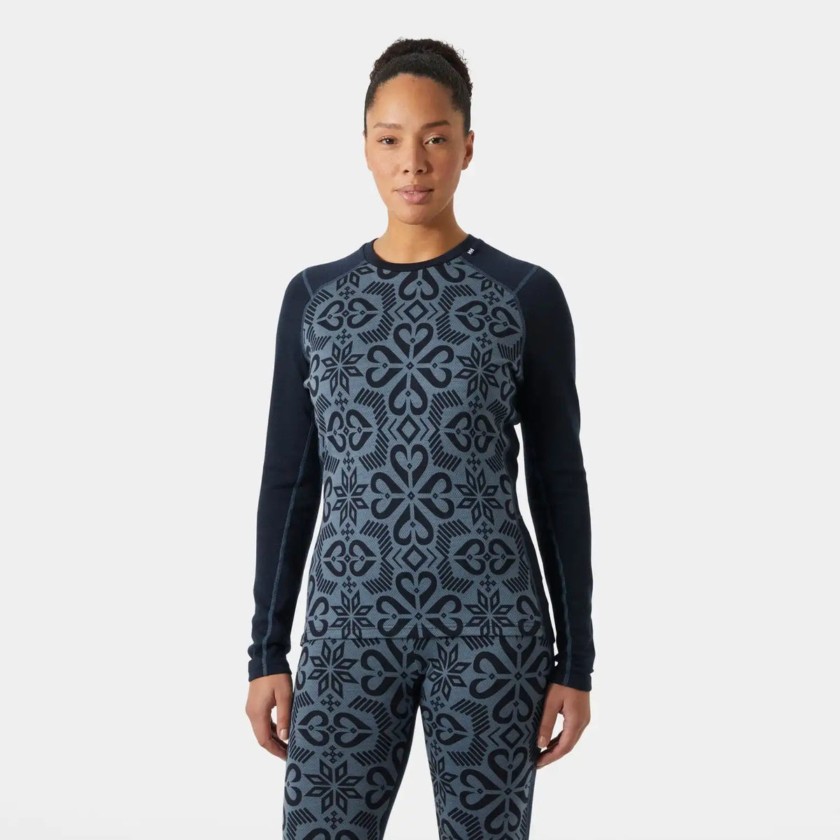 Women's LIFA® Merino Midweight Graphic Long Sleeve Crew Base Layer