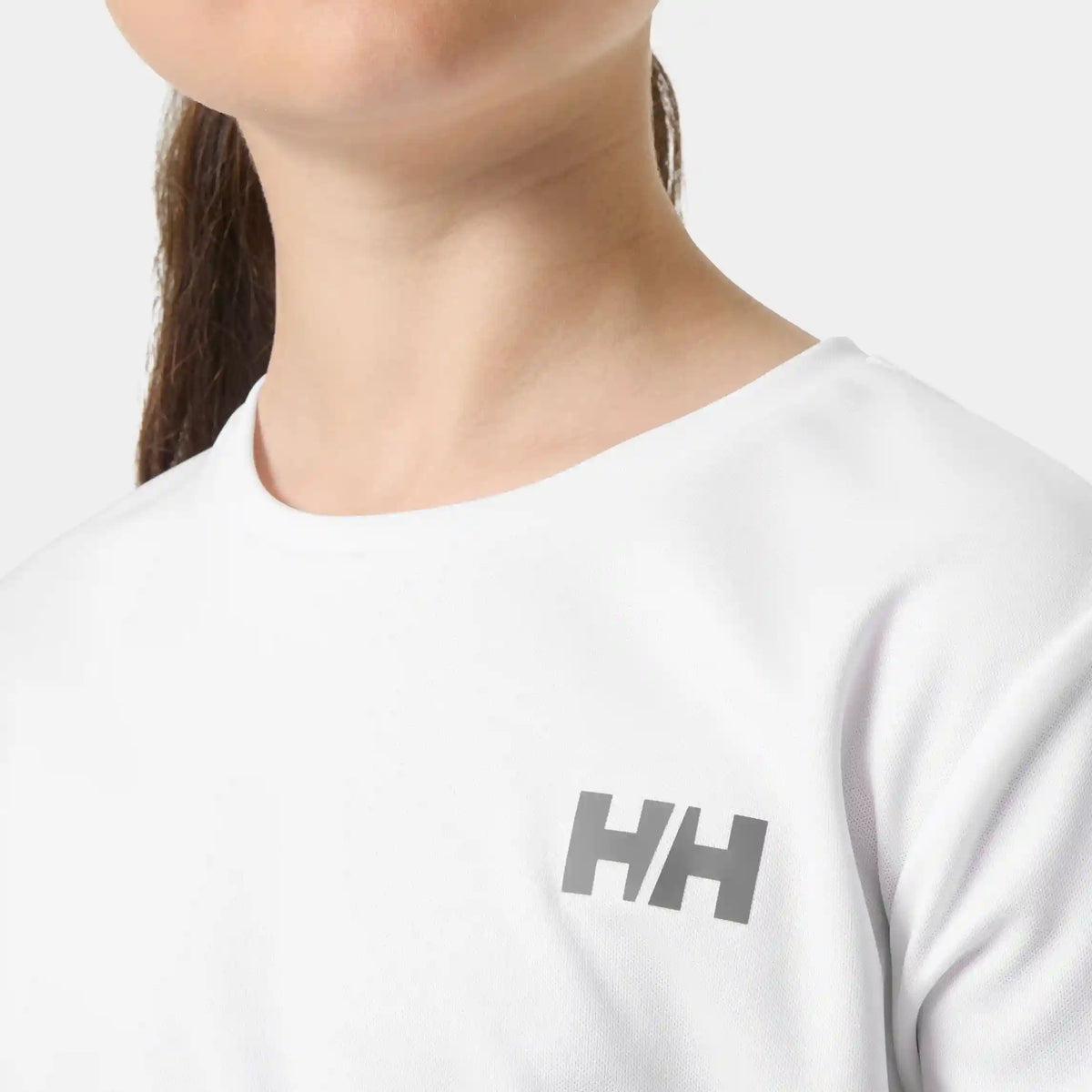 Juniors' HH Tech Long Sleeve Crew